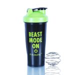 Fitastic ProBlend 700ml Transparent Shaker Bottle with Silicone Carrying Loop – 100% Leak-Proof, Food-Grade, BPA-Free Design with Metallic Mixing Ball for Effortless Mixing of Pre and Post Workout Nutrition