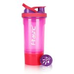 Fitastic SmartMix Shaker with Compartment – 500 ml Shaker – Food Grade – BPA Free – Leak Proof – With Compartment