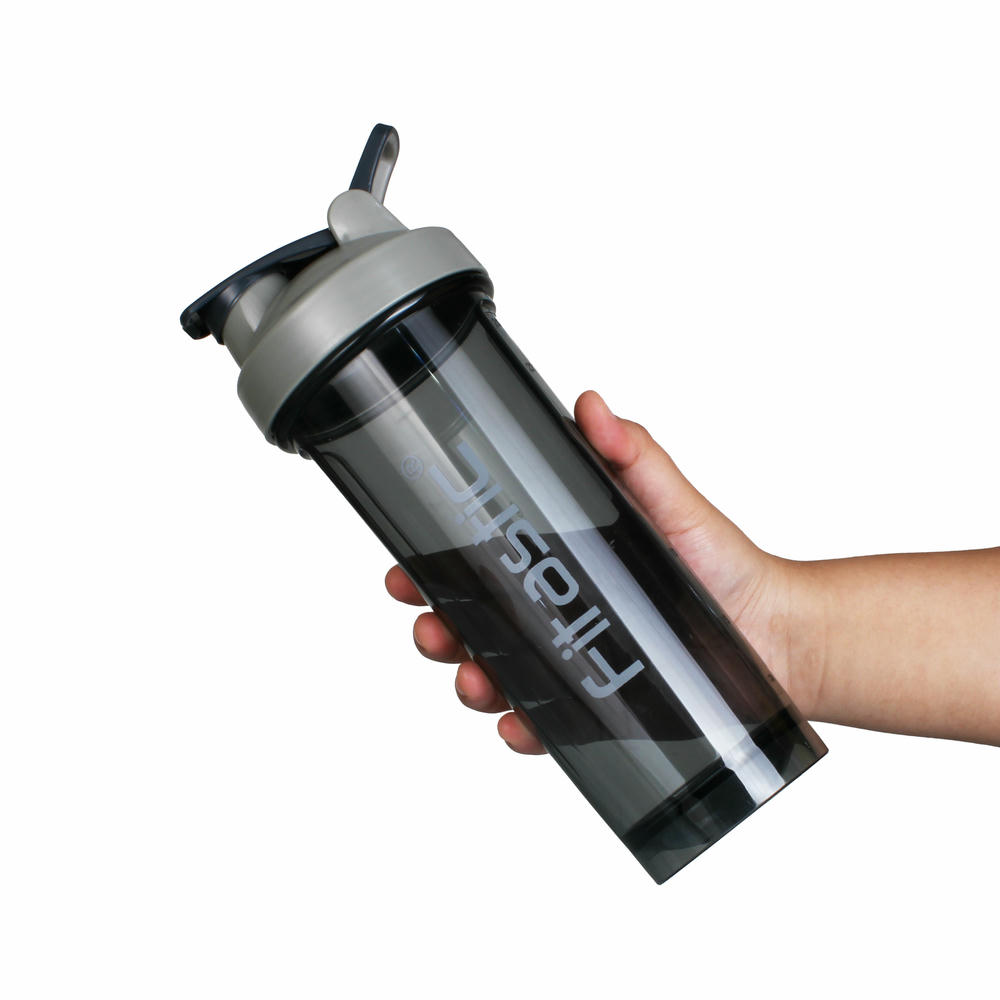 Fitastic UltraMix Shaker  with Silicone Carrying Loop  – Food Grade – BPA Free – Leak Proof – 800 ML