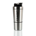 Fitastic – Stainless Bottle with Compartment – 750 ml Shaker