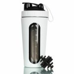 Fitastic Stainless Steel Window Shaker – Food Grade – BPA Free – Leak Proof – 750 ml Shaker