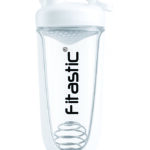 Fitastic Fuel Shaker Bottle – 700 ml | BPA-Free, Leak-Proof with Mixing Mesh | Premium White Protein Shaker for Gym & Fitness