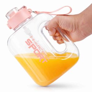 The Fitastic JUGG™ | Gym Gallon Water Bottle Built for Serious Hydration (Peach)